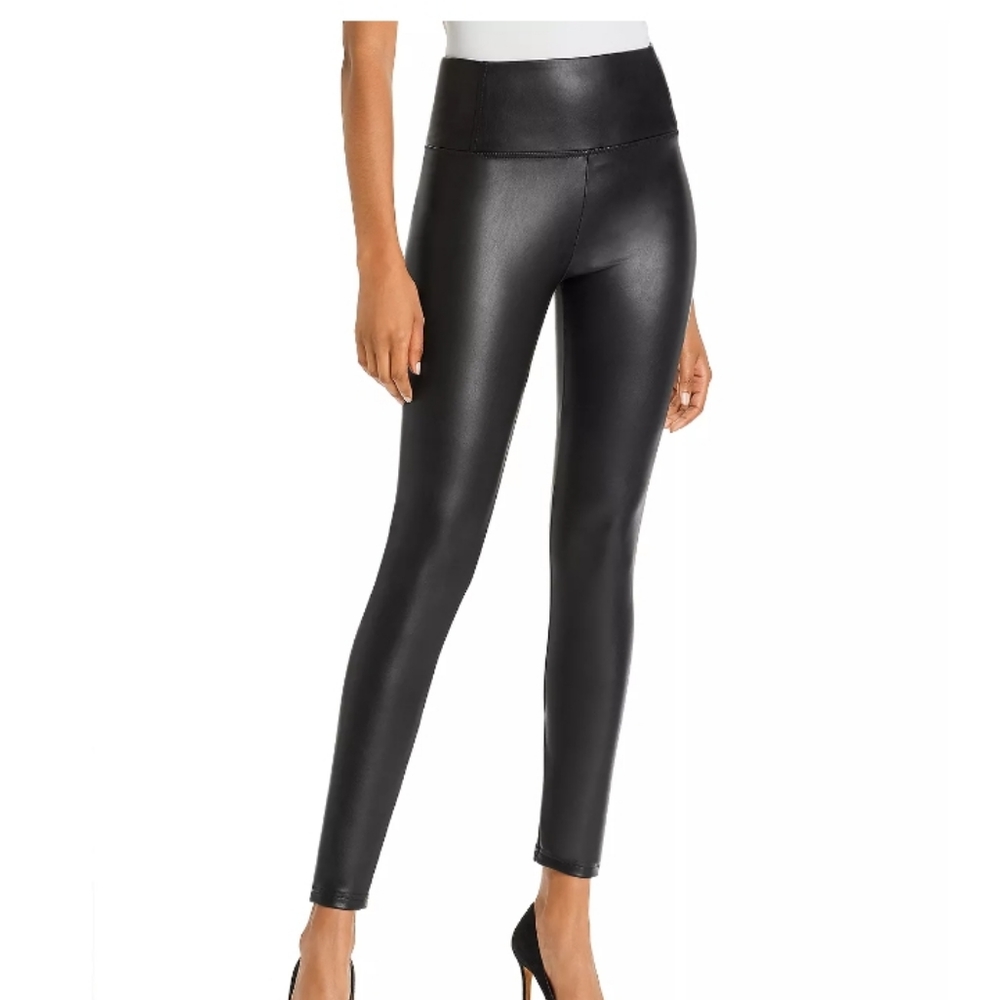 BAGATELLE NYC High-Rise Faux Leather Leggings